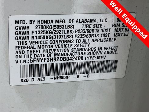 Used 2013 Honda Pilot Touring image 34