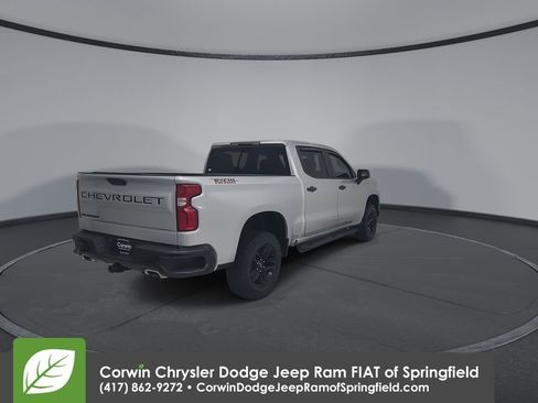 Used 2021 Chevrolet Silverado 1500 Custom Trail Boss w/ Safety Confidence Package AWD/4WD image 14