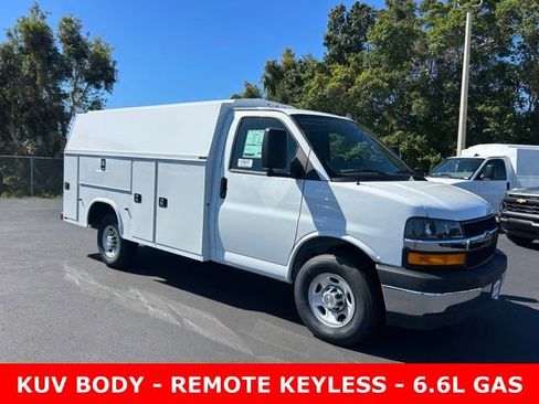 New 2025 Chevrolet Express 3500 w/ Power Convenience Package RWD image 1
