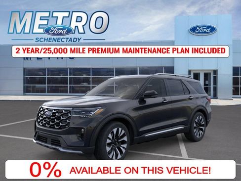 New 2026 Ford Explorer Platinum w/ LUX Leather Package AWD/4WD image 2
