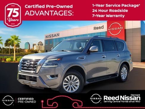 Certified 2023 Nissan Armada SV w/ Cargo Package RWD image 1