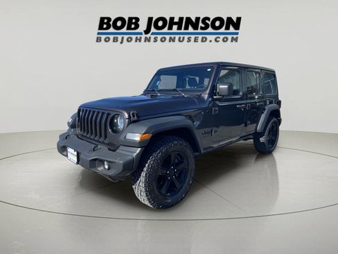 Used 2021 Jeep Wrangler Unlimited Sport image 3
