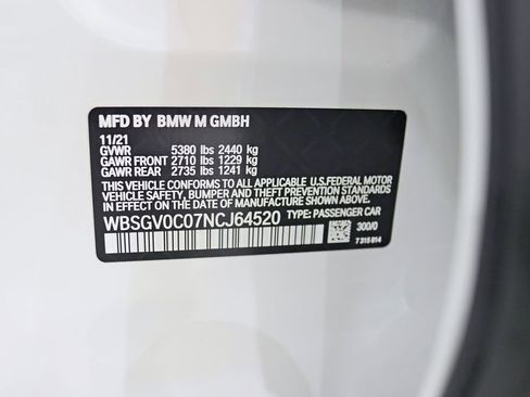 Used 2022 BMW M8 Gran Coupe xDrive Competition w/ M Carbon Exterior Package AWD/4WD image 51