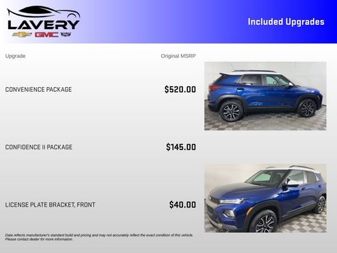 Used 2023 Chevrolet TrailBlazer ACTIV w/ Convenience Package AWD/4WD image 7