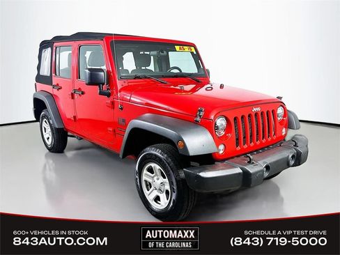 Used 2016 Jeep Wrangler Unlimited Sport w/ Connectivity Group AWD/4WD image 1