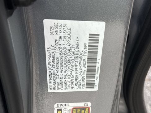 New 2026 Honda Odyssey EX-L image 28