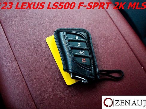 Used 2023 Lexus LS 500 F Sport w/ Cold Weather Package (CK) RWD image 14