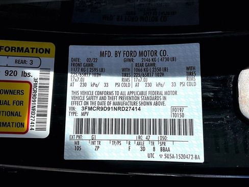 Used 2022 Ford Bronco Sport Badlands w/ Premium Package image 43