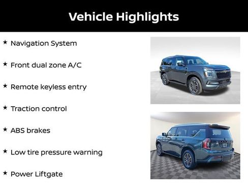 New 2026 Nissan Armada SL w/ Captain's Chari Seat Package AWD/4WD image 6