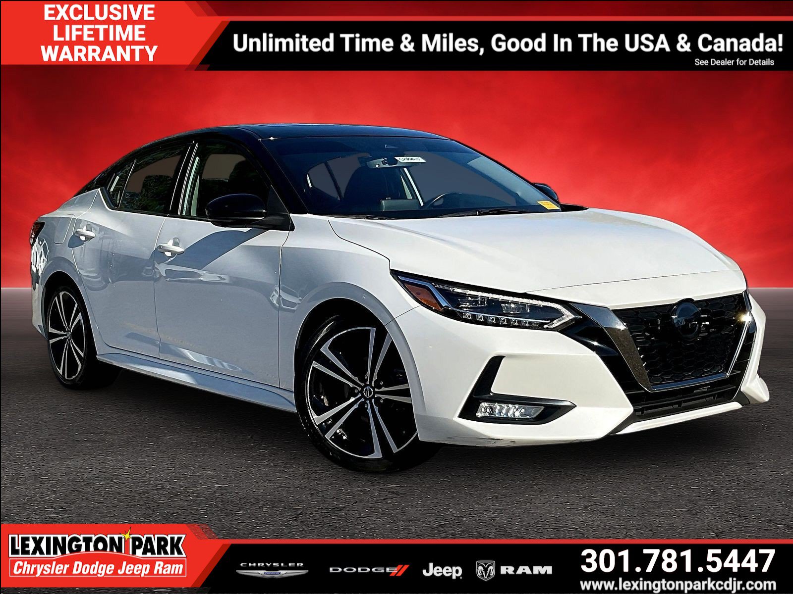 Used 2023 Nissan Sentra SR w/ SR Premium Package FWD image 1