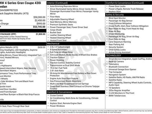 Used 2024 BMW 430i Gran Coupe xDrive AWD/4WD image 2