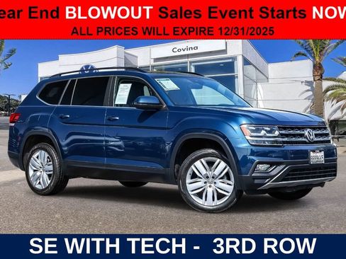 Used 2020 Volkswagen Atlas SE w/ Panoramic Sunroof Package image 1