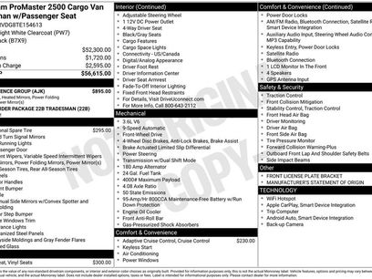 Used 2026 RAM ProMaster 2500 w/ Convenience Group