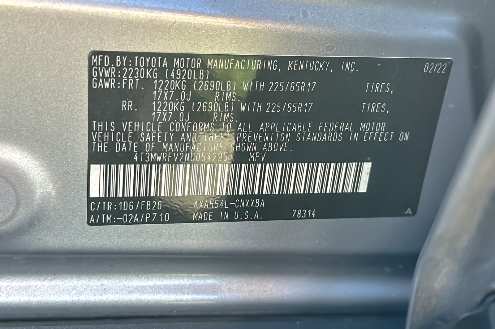 Used 2022 Toyota RAV4 LE AWD/4WD image 26