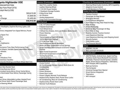 Used 2023 Toyota Highlander XSE FWD image 13