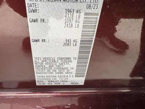 Used 2024 Nissan Altima 2.5 SV image 31