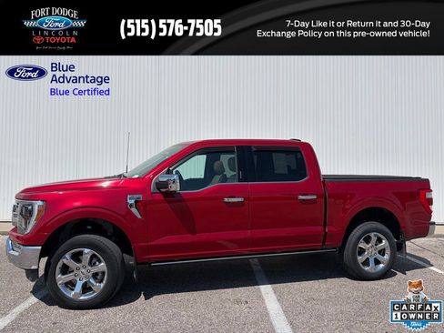 Certified 2022 Ford F150 Lariat w/ Equipment Group 502A High AWD/4WD image 1