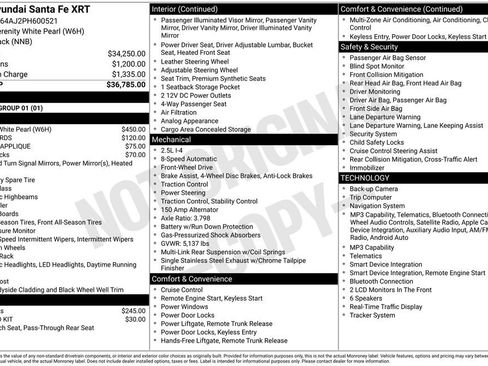 Certified 2023 Hyundai Santa Fe XRT FWD image 1
