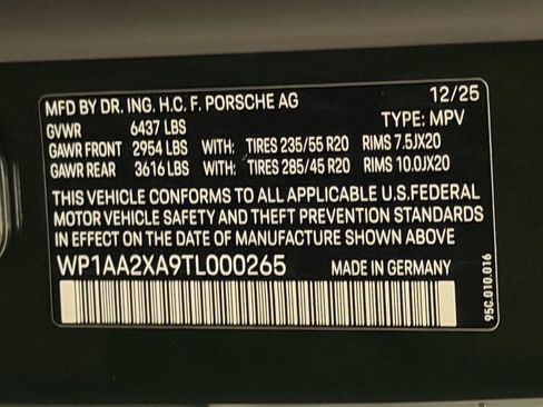 New 2026 Porsche Macan 4 Electric AWD/4WD image 26
