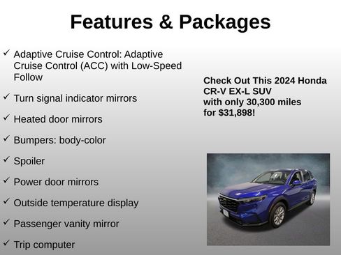 Certified 2024 Honda CR-V EX-L image 24