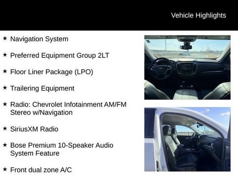 Certified 2019 Chevrolet Traverse RS w/ LPO, Floor Liner Package image 12