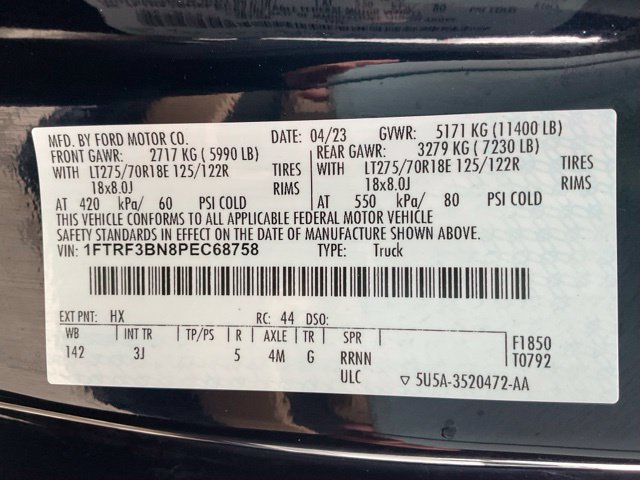 Used 2023 Ford F350 XLT w/ FX4 Off-Road Package AWD/4WD image 32