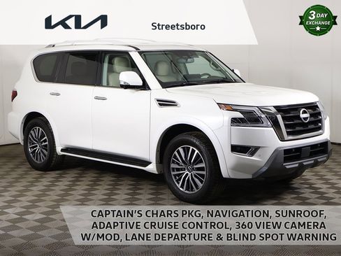 Used 2024 Nissan Armada SL w/ Captain's Chairs Package image 1