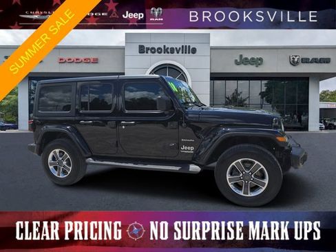 Certified 2018 Jeep Wrangler Unlimited Sahara AWD/4WD image 1