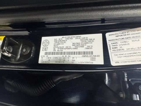 Used 2022 Ford F150 XLT w/ Equipment Group 302A High AWD/4WD image 42