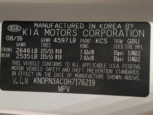 Used 2017 Kia Sportage EX w/ EX Technology Package FWD image 33