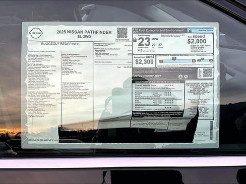 New 2025 Nissan Pathfinder SL image 13