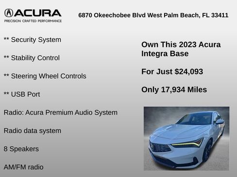 Used 2023 Acura Integra A-Spec image 18