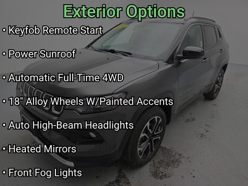 Used 2022 Jeep Compass Limited w/ Sun and Sound Group AWD/4WD image 7