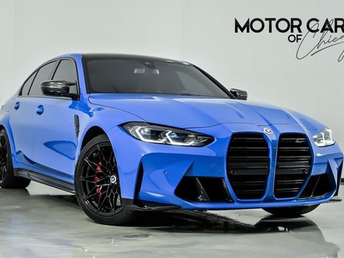 Used 2022 BMW M3 Competition w/ M Carbon Exterior Package AWD/4WD image 1