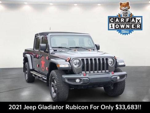 Used 2021 Jeep Gladiator Rubicon AWD/4WD image 1