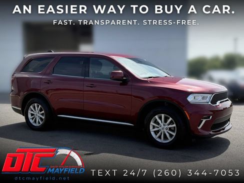 Used 2021 Dodge Durango SXT w/ 3rd Row Seating Group RWD image 1