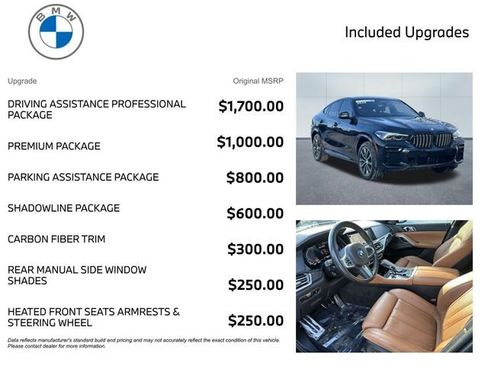 Certified 2022 BMW X6 M50i image 3