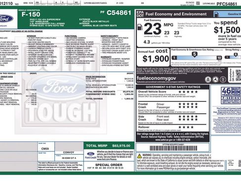 Used 2023 Ford F150 Limited image 27