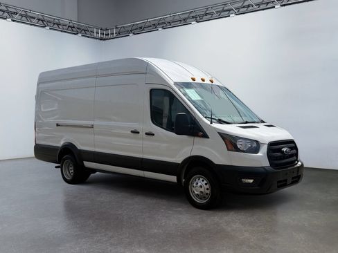 Used 2021 Ford Transit 350 148 High Roof Extended DRW w/ Upfitter Package RWD image 2