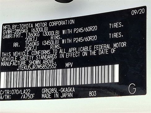 Used 2021 Toyota 4Runner Limited image 26