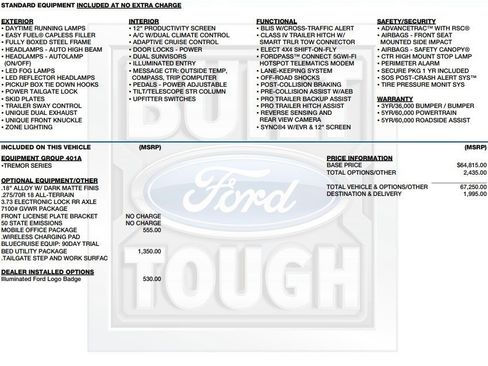 Used 2025 Ford F150 Tremor w/ Bed Utility Package image 3