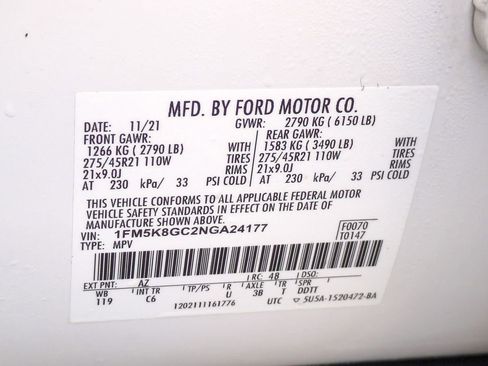 Used 2022 Ford Explorer ST w/ Equipment Group 401A image 43