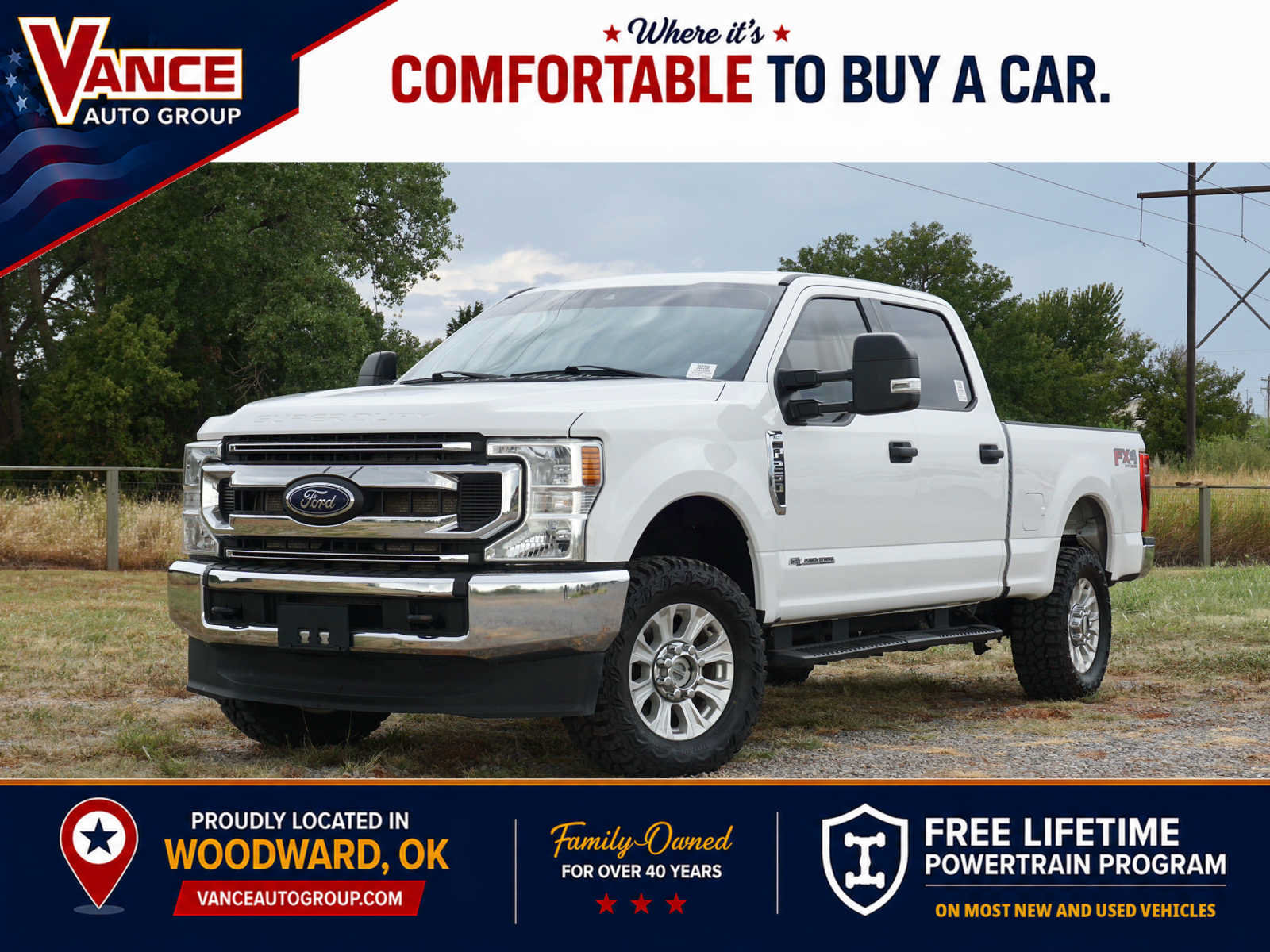 Used 2021 Ford F250 XLT w/ FX4 Off-Road Package AWD/4WD image 1