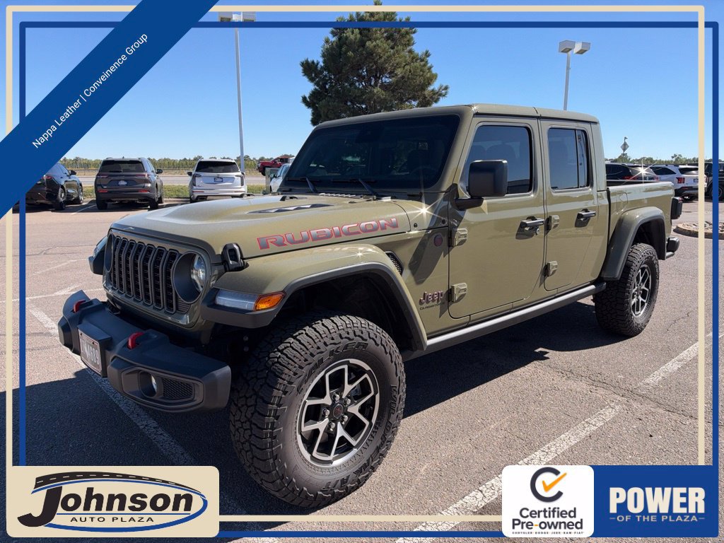 Used 2025 Jeep Gladiator Rubicon w/ Convenience Group AWD/4WD image 1