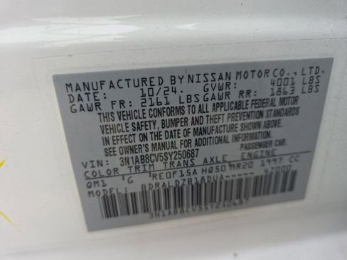 Used 2025 Nissan Sentra SV image 51