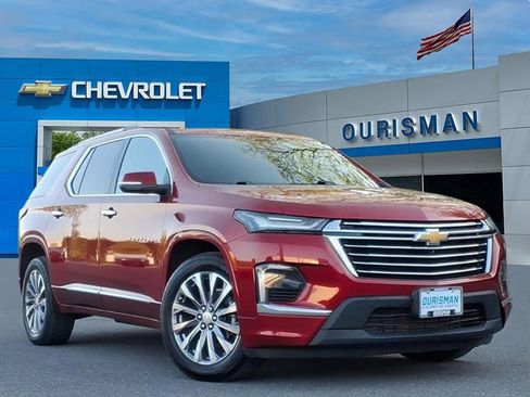 Certified 2022 Chevrolet Traverse Premier w/ LPO, Cargo Package AWD/4WD image 1