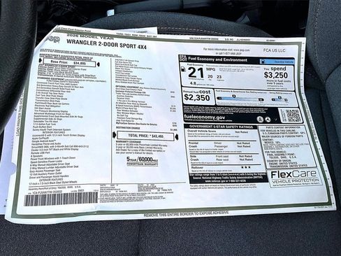 New 2026 Jeep Wrangler Sport image 14