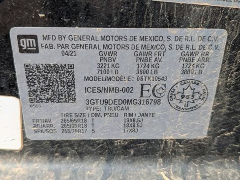 Used 2021 GMC Sierra 1500 SLT AWD/4WD image 20