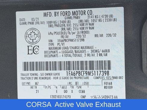 Used 2021 Ford Mustang GT RWD image 32