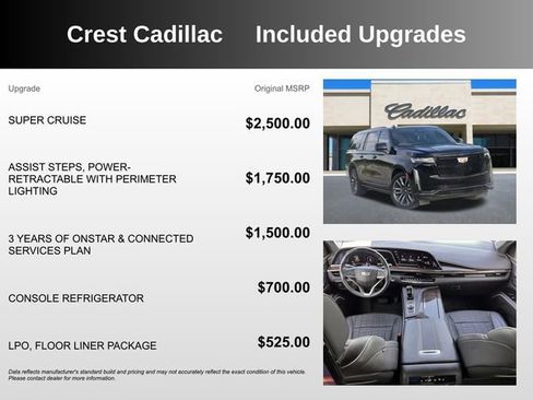 Used 2023 Cadillac Escalade ESV Sport Platinum w/ LPO, Floor Liner Package AWD/4WD image 5